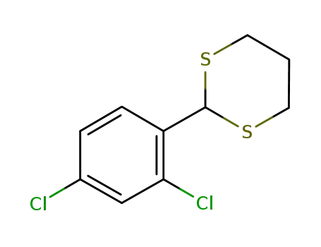 Molecular Structure of 299464-13-4 (2-(2,4-dichlorophenyl)-1,3-dithiane)