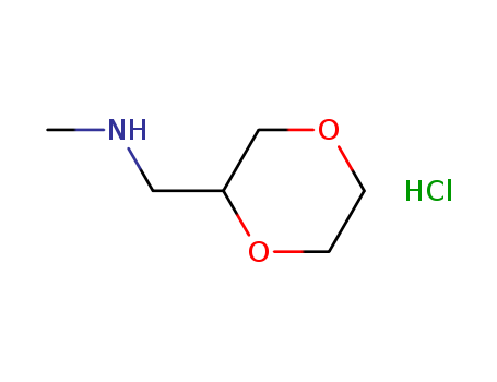 (1,4-Dioxan-2-yl)-N-methylmethanamine hydrochloride