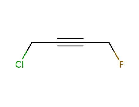Molecular Structure of 407-80-7 (2-Butyne, 1-chloro-4-fluoro-)