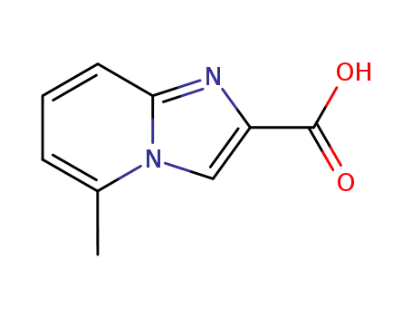 Molecular Structure of 88751-06-8 (5-METHYL-IMIDAZO[1,2-A]PYRIDINE-2-CARBOXYLIC ACID)