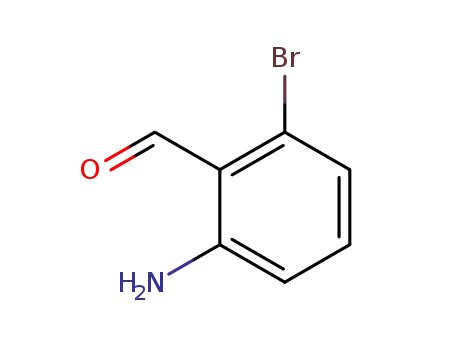 Molecular Structure of 135484-74-1 (3-Bromo-2-formylaniline)