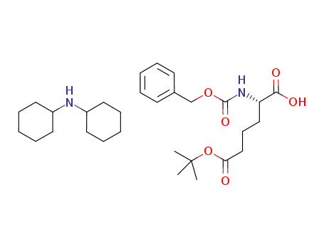 Molecular Structure of 201668-30-6 (Z-AAD(OTBU)-OH DCHA)