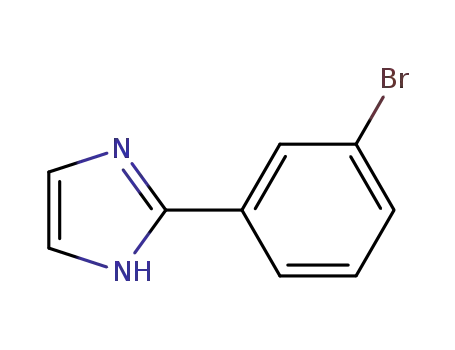 Molecular Structure of 937013-66-6 (2-(3-BROMO-PHENYL)-1H-IMIDAZOLE)