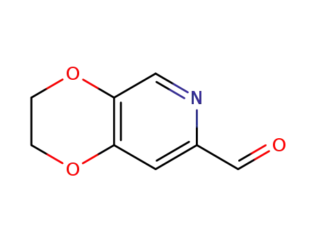 Molecular Structure of 443955-90-6 (2,3-Dihydro[1,4]dioxino[2,3-c]pyridine-7-carbaldehyde)