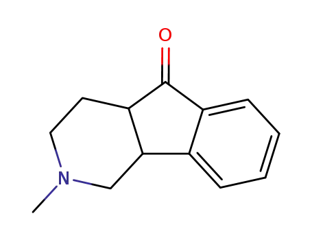 Molecular Structure of 4580-32-9 (3-Methyl-1,2,3,4,4a,9a-hexahydro-3-aza-fluoren-9-one)