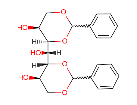 4-[hydroxy-(5-hydroxy-2-phenyl-1,3-dioxan-4-yl)methyl]-2-phenyl-1,3-dioxan-5-ol cas  5345-82-4