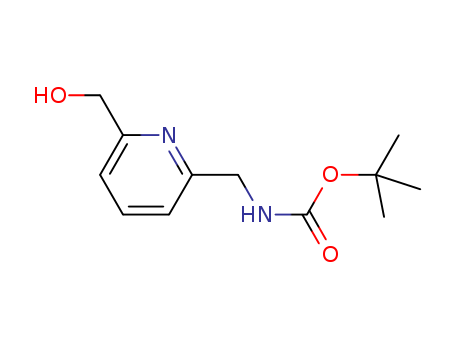 Carbamic acid,N-[[6-(hydroxymethyl)-2-pyridinyl]methyl]-, 1,1-dimethylethyl ester