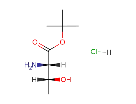 Molecular Structure of 69320-90-7 (H-THR-OTBU HCL)