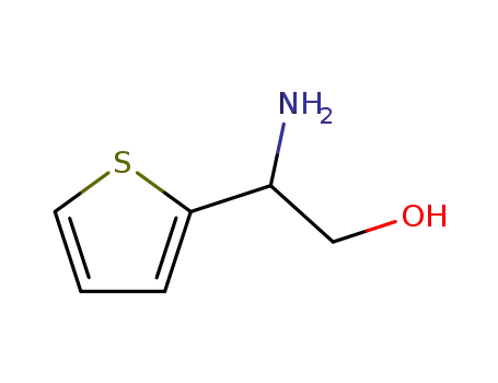 Molecular Structure of 171661-56-6 (2-Thiopheneethanol, b-amino-)