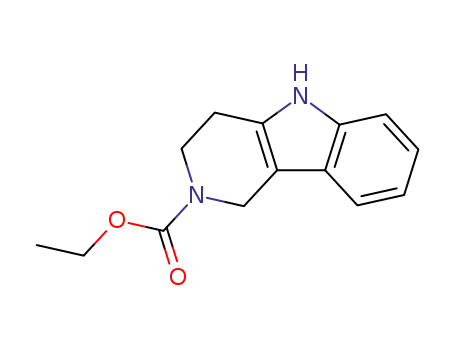 Molecular Structure of 63277-54-3 (Ethyl 1,3,4,5-tetrahydro-2H-pyrido[4,3,b]indole-2-carboxylate)