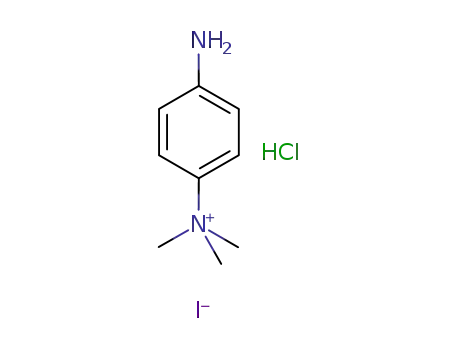 Molecular Structure of 62654-12-0 ((4-AMINOPHENYL)TRIMETHYLAMMONIUM IODIDE HYDROCHLORIDE)