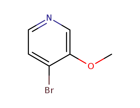 Molecular Structure of 109911-38-8 (4-BROMO-3-METHOXYPYRIDINE)