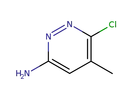 Molecular Structure of 66346-87-0 (6-chloro-5-Methyl-3,6-dihydropyridazin-3-aMine)