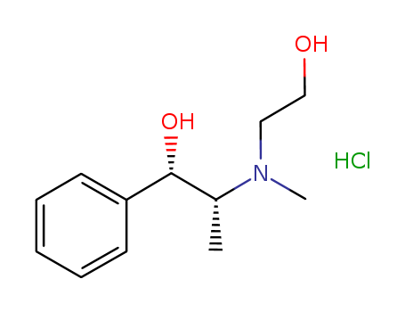 Benzenemethanol, a-[1-[(2-hydroxyethyl)methylamino]ethyl]-,hydrochloride, [R-(R*,S*)]- (9CI)