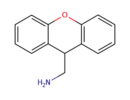 Molecular Structure of 100866-28-2 (XANTHENE-9-METHYLAMINE)