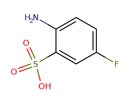 5-Fluoroorthanilic acid (SO3H=1)