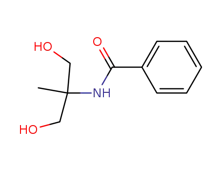 Molecular Structure of 137378-24-6 (N-(1,3-dihydroxy-2-methylpropan-2-yl)benzamide)