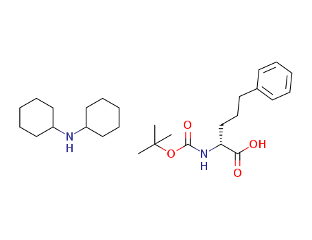 Boc-L-2-amino-5-phenylpentanoic acid dicyclohexylamine salt
