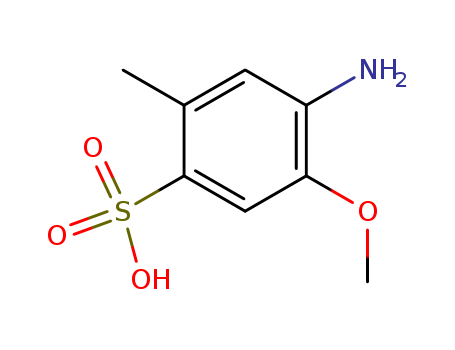 Cas no.6471-78-9 98% 4-Amino-5-methoxy-2-methylbenzensulfonic acid