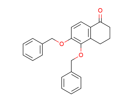 1(2H)-Naphthalenone, 3,4-dihydro-5,6-bis(phenylmethoxy)-