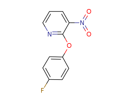 2-(4-FLUOROPHENOXY)-3-NITROPYRIDINE
