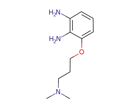 Molecular Structure of 600725-29-9 (1,2-Benzenediamine, 3-[3-(dimethylamino)propoxy]-)
