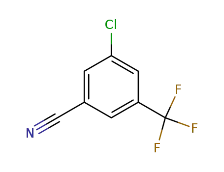 Molecular Structure of 693245-52-2 (5-CHLORO-3-CYANOBENZOTRIFLUORIDE)