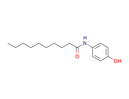 Molecular Structure of 24702-87-2 (Decanamide, N-(4-hydroxyphenyl)-)