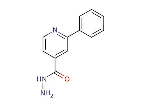 4-Pyridinecarboxylicacid, 2-phenyl-, hydrazide