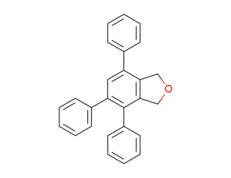 Molecular Structure of 61051-02-3 (Isobenzofuran, 1,3-dihydro-4,5,7-triphenyl-)