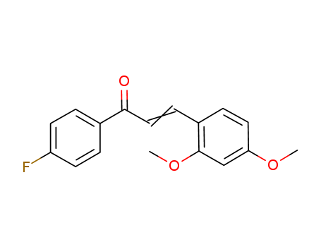 2-Propen-1-one,3-(2,4-dimethoxyphenyl)-1-(4-fluorophenyl)-