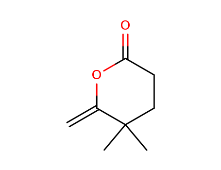 2H-Pyran-2-one, tetrahydro-5,5-dimethyl-6-methylene-
