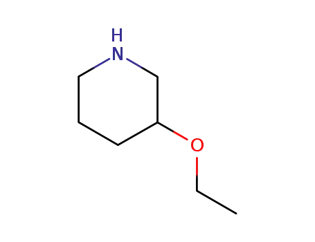 Molecular Structure of 88536-17-8 (3-ETHOXYPIPERIDINE)