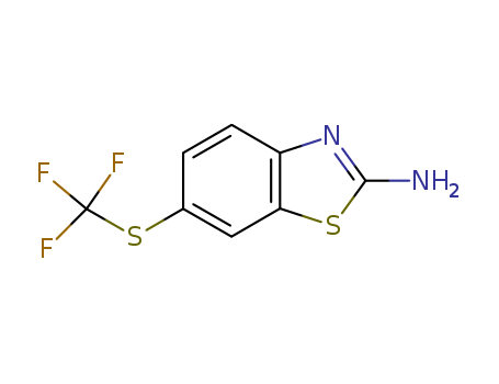 2-Amino-6-(trifluoro-methylsufanyl)benzothiazole