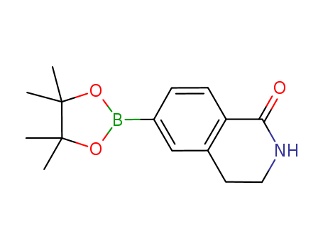 3,4-DIHYDRO-6-(4,4,5,5-TETRAMETHYL-1,3,2-DIOXABOROLAN-2-YL)-1(2H)-ISOQUINOLINONE