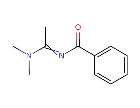 Molecular Structure of 55512-84-0 (Benzamide, N-[1-(dimethylamino)ethylidene]-)