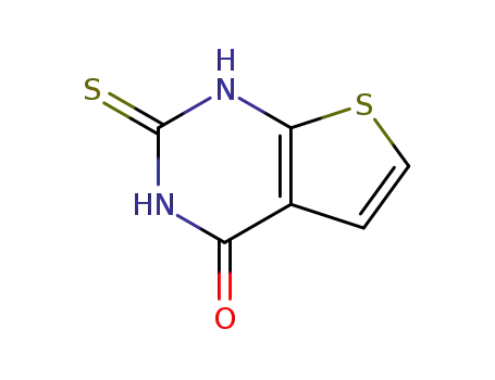 Molecular Structure of 117516-97-9 (2-Thioxo-2,3-
dihydrothieno[2,3-d]pyrimidin-4(1H)-one)