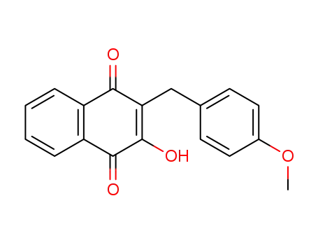 2-hydroxy-3-(4-methoxybenzyl)naphthalene-1,4-dione