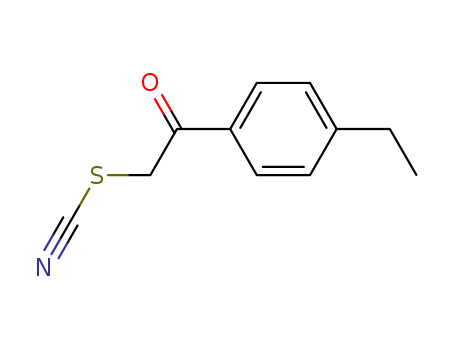 Thiocyanic acid, 2-(4-ethylphenyl)-2-oxoethyl ester