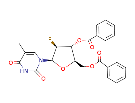 3',5'-Di-O-benzoyl-2'-deoxy-2'-fluoro-5-Methyl-beta-D-arabinouridine