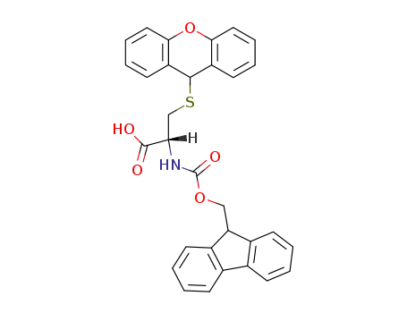 Molecular Structure of 186829-25-4 (FMOC-CYS(XAN)-OH)