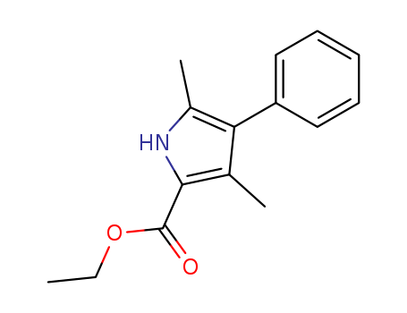 1H-Pyrrole-2-carboxylic acid, 3,5-dimethyl-4-phenyl-, ethyl ester