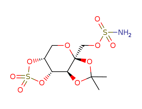 152191-98-5,b-D-Fructopyranose,2,3-O-(1-methylethylidene)-, cyclic 4,5-sulfate 1-sulfamate,4H-1,3,2-Dioxathiolo[4,5-d][1,3]dioxolo[4,5-b]pyran,b-D-fructopyranose deriv.; RWJ37947