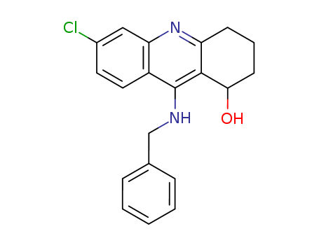 104628-21-9,1-Acridinol, 1,2,3,4-tetrahydro-6-chloro-9-((phenylmethyl)amino)-,9-Amino-1,2,3,4-tetrahydroacridin-1-ol deriv. 1hh;