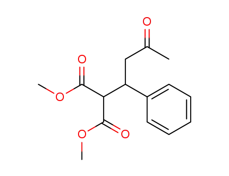Molecular Structure of 109012-81-9 (methyl 2-methoxycarbonyl-3-phenyl-5-oxohexanoate)