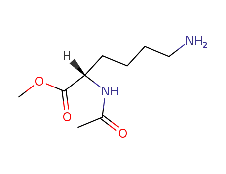 Molecular Structure of 6072-02-2 (alpha-acetyllysine methyl ester)