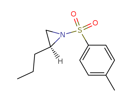 Aziridine, 1-[(4-methylphenyl)sulfonyl]-2-propyl-, (2S)-