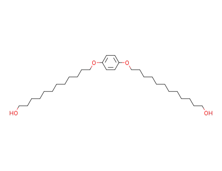 Molecular Structure of 209588-75-0 (12-[4-(12-hydroxydodecyloxy)phenoxy]dodecan-1-ol)