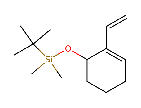 Molecular Structure of 188926-28-5 (Silane, (1,1-dimethylethyl)[(2-ethenyl-2-cyclohexen-1-yl)oxy]dimethyl-)