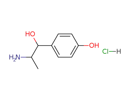 Molecular Structure of 13062-82-3 (4-(2-amino-1-hydroxypropyl)phenol)